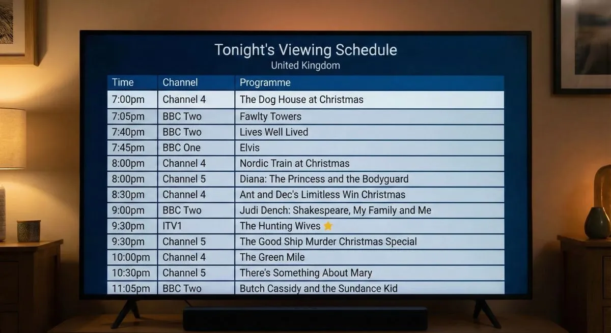 What's On TV Tonight: Saturday 27th December 2025